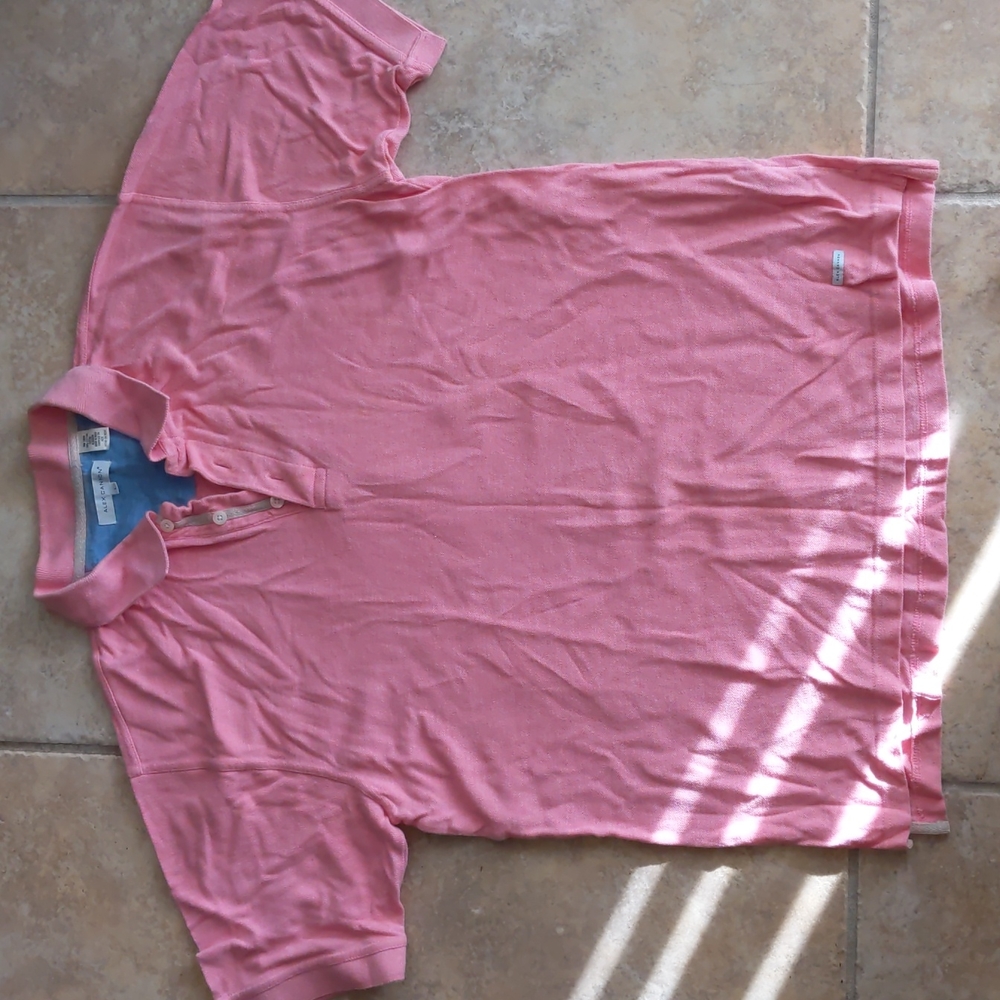 Light Pink Collared Polo Shirt